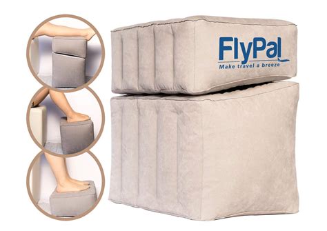 Inflatable Footrest for Airplane