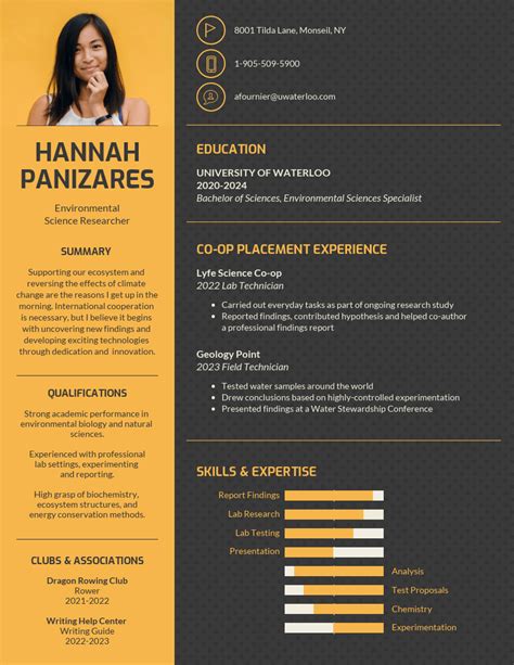 Infographic Resume Template 2