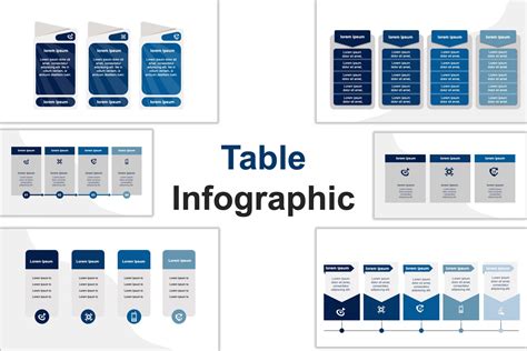 Infographic Table Template