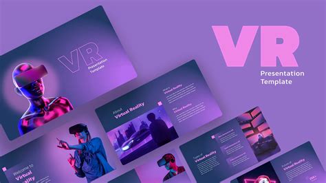 Infographic VR PPT template