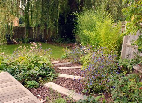 An informal garden design