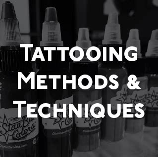 Ink tattoo techniques