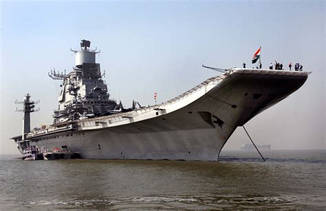 Image of INS Vikramaditya (R 33), India's largest aircraft carrier