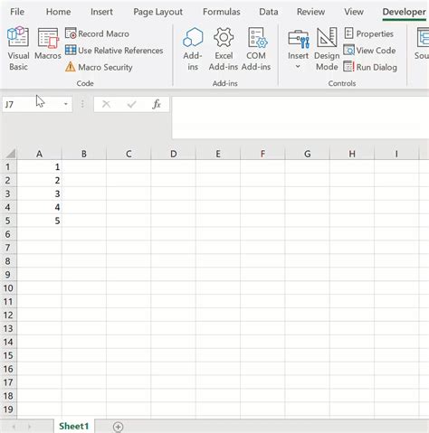 Insert Blank Rows in Excel Using Macro