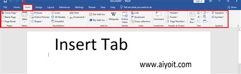 Go to the Insert tab in Excel