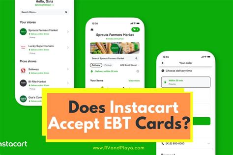 Instacart EBT card acceptance