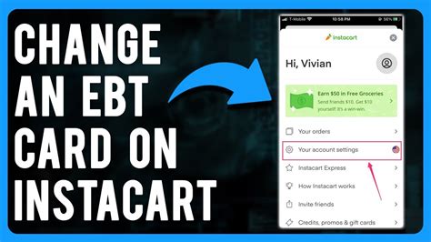 Instacart EBT card payment