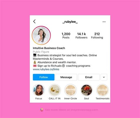 Instagram Bio Templates for Artists