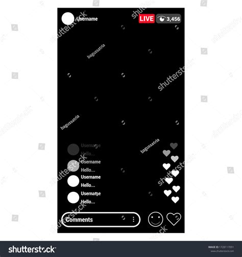 Instagram Live Broadcast Template