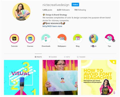 Instagram Profile Design for Business