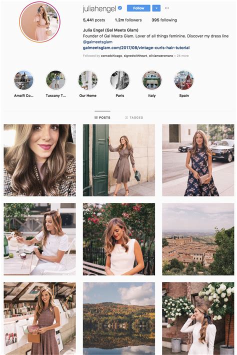 Instagram Profile Design for Influencers