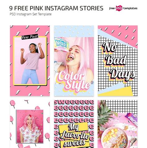 Instagram Stories Template Design