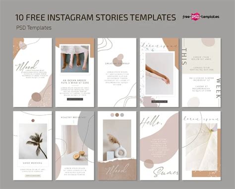 Instagram Stories Template Image