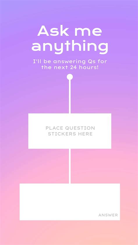 Instagram Story Question Template 4