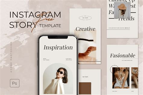 Instagram story template 1