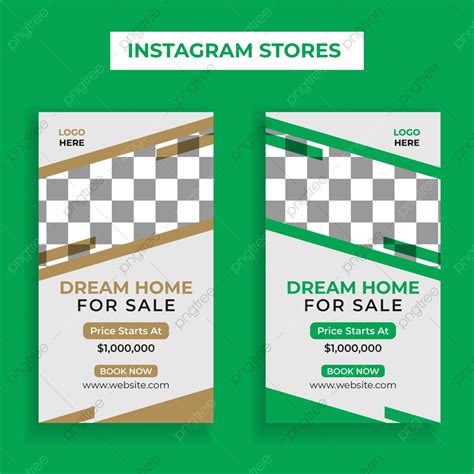 Instagram Story Template Design for Real Estate