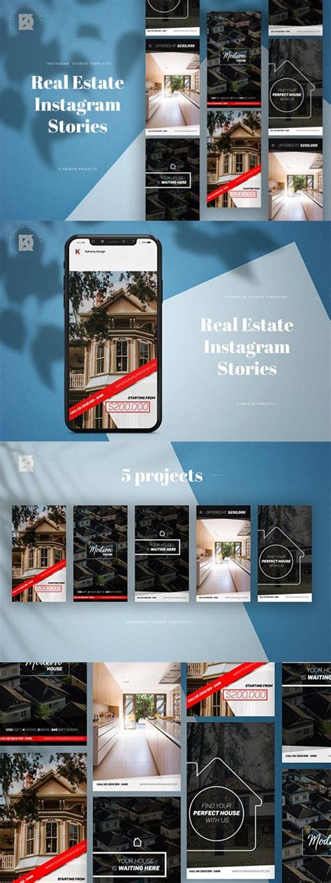 Instagram Story Template Ideas Real Estate