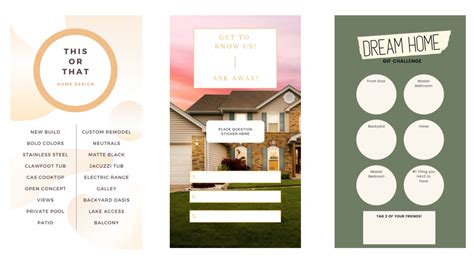 Instagram Story Templates Real Estate Agents