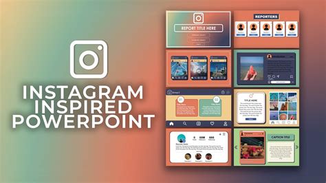 Instagram Templates for PowerPoint