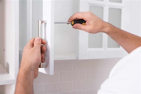 Step-by-step installation guide for cabinet handles