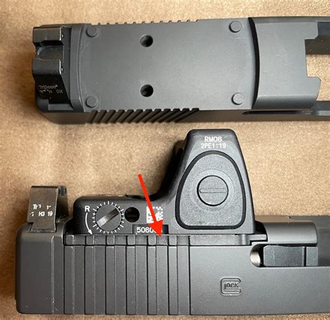 Installing red dot sight on Glock 19