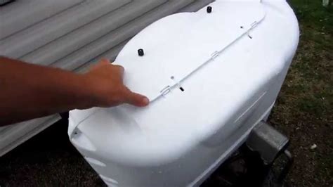 Installing tank cover