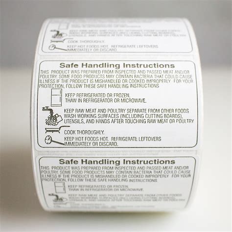 Instruction Label