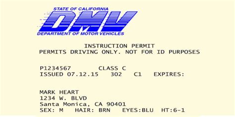 Instruction Permit