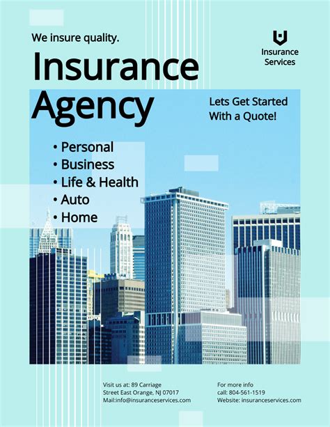 Insurance Flyer Template Free Download