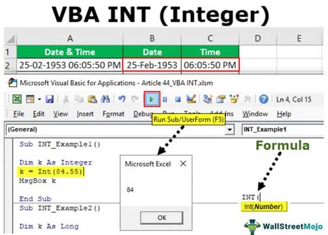 Integer conversion VBA