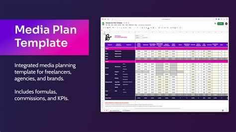 Integrated Media Plan Template