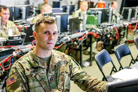 Air Force Intelligence Officer analyzing intelligence data