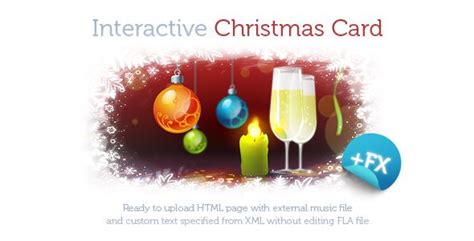 Interactive Christmas card