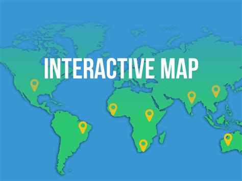 Image of an interactive map template