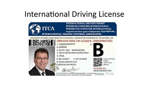 International Driver's License Application Process