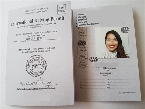 International Driver's License Documentation