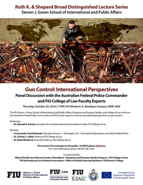 International perspectives on gun control