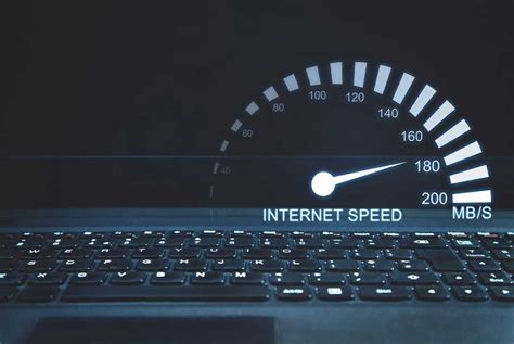 Internet speed comparison