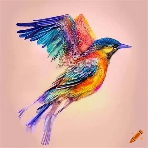 Intricate Bird Design