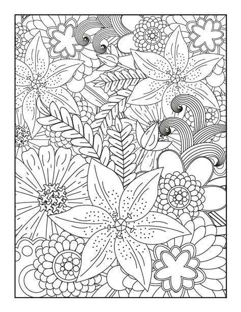 Intricate coloring pages for adults