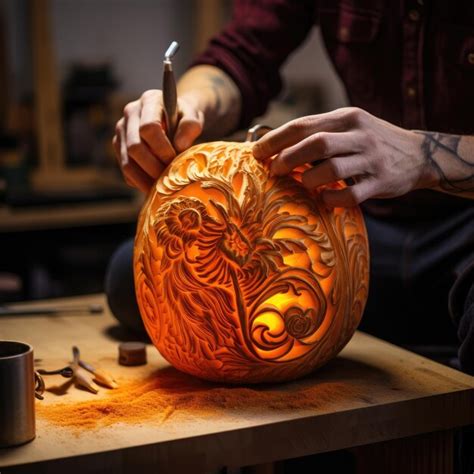 Intricate Pumpkin Pattern