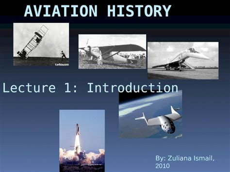 Introduction to Aviation History