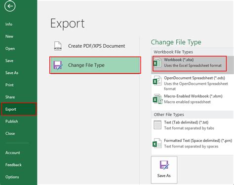 Invalid Excel File Extension Error Image 4