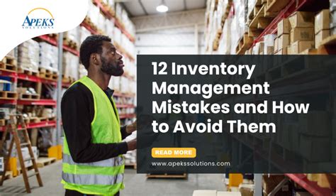 Common inventory management mistakes