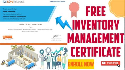 Inventory management training programs