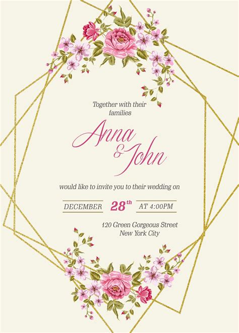 Invitation Template Design Ideas