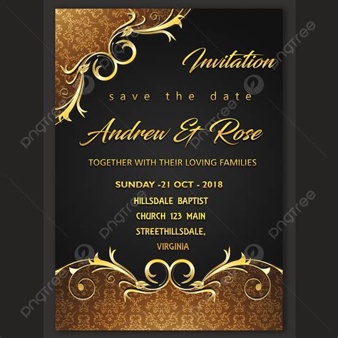 Invitation Template Design