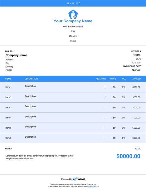 Invoice Management Template