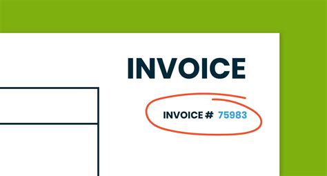 Invoice Number Date Example