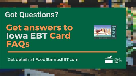 Iowa Food Stamps EBT Card